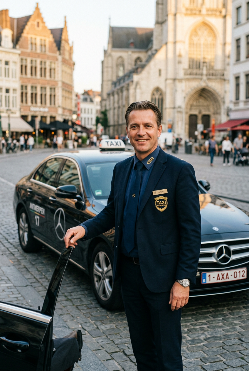 Woody, uw professionele taxichauffeur in Antwerpen