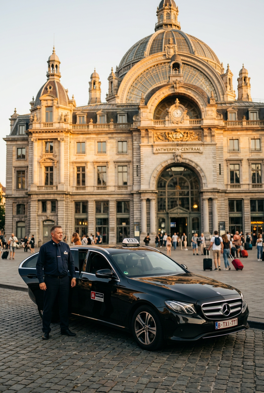 Woody — taxichauffeur Antwerpen