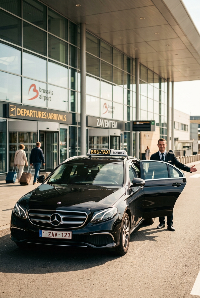 Brussels Airport taxi transfer